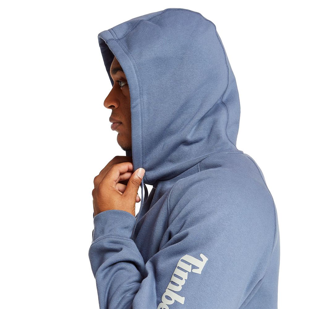 Timberland Mens Sweatshirts PRO® Big & Tall Hood Honcho Sport Hoodie - Blue - India LE5046738